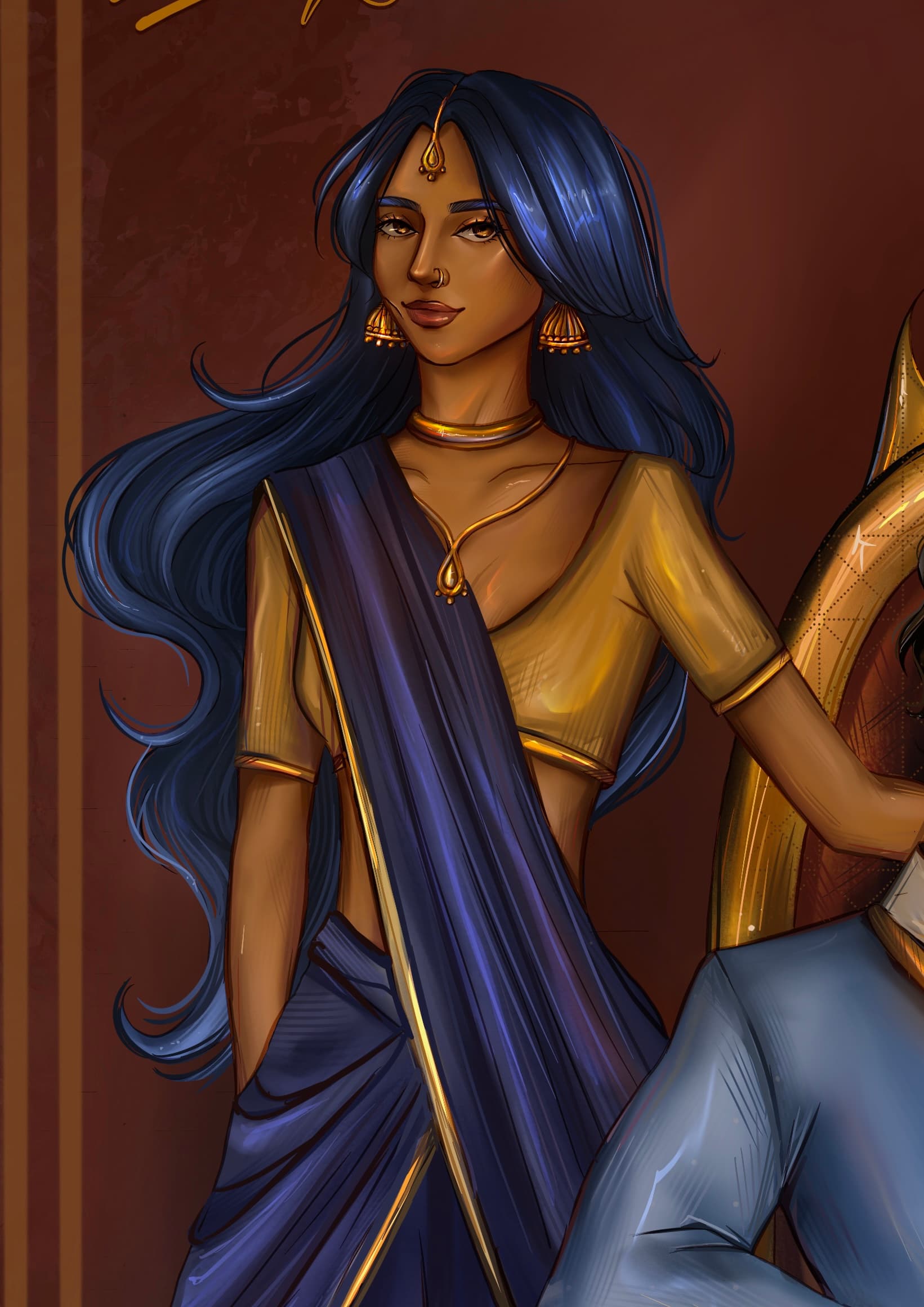 The Blue-haired Queen